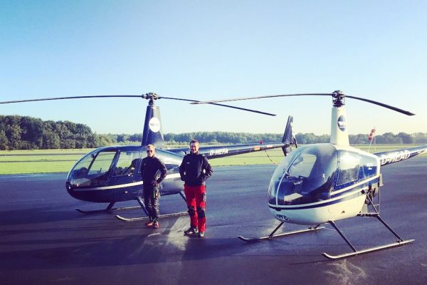 Unsere Hubschrauber-Piloten sind bereit